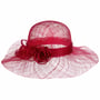 Lioressa Sinamay Hat by Seeberger rød