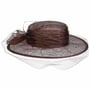 Liorenne Sinamay Hat by McBURN brun