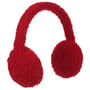 Webpelz-Earmuff Curly by McBURN dunkelrot