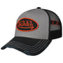 Distressed Brim Trucker Cap by Von Dutch grå-svart