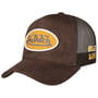 Faux Suede Front Cap by Von Dutch mørkebrun