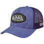 Faux Suede Front Cap by Von Dutch mørkeblå