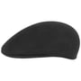 Flat Cap by Borsalino svart
