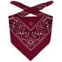 Bandana Tuch by Lipodo bordeaux