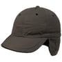 Techno Earflap Baseballcap mit Teflon grau