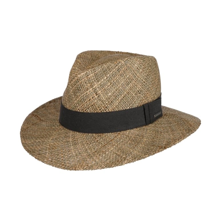 Big Brim Seagrass Traveller Strohhut by Stetson 129 00