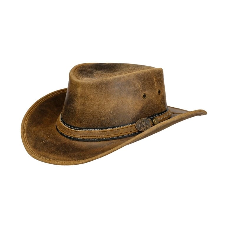 Cowhide cowboy deals hat